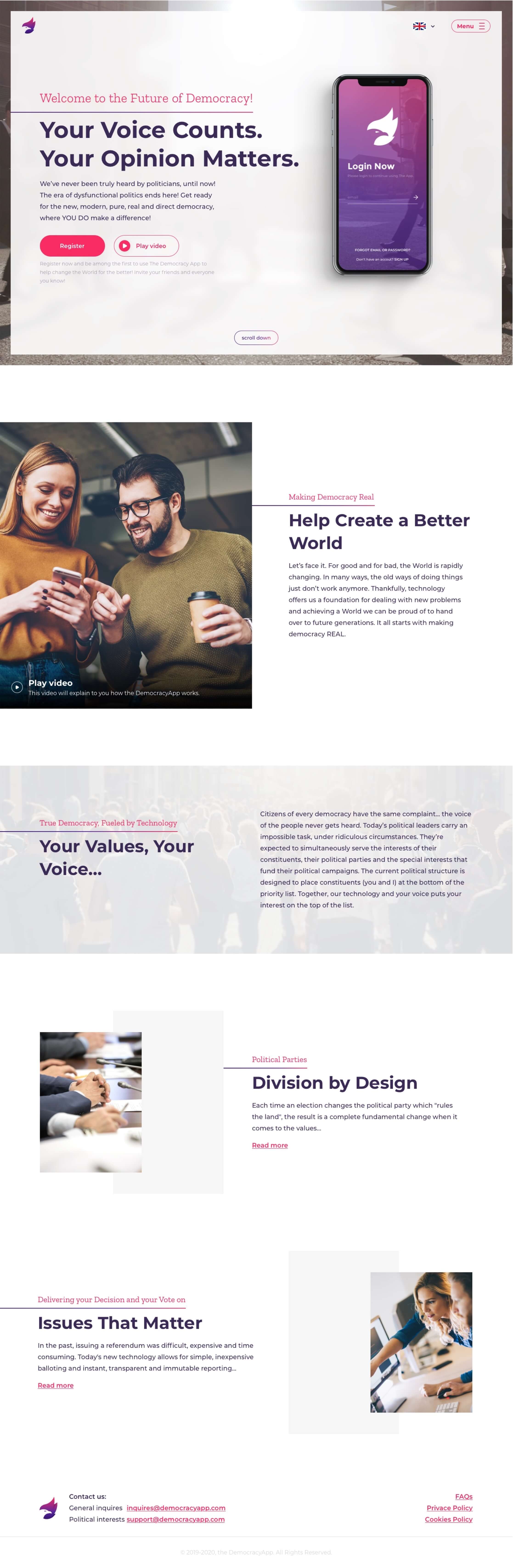 Landing Page