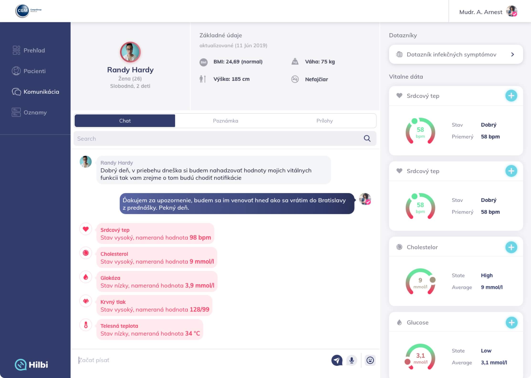 Landing page