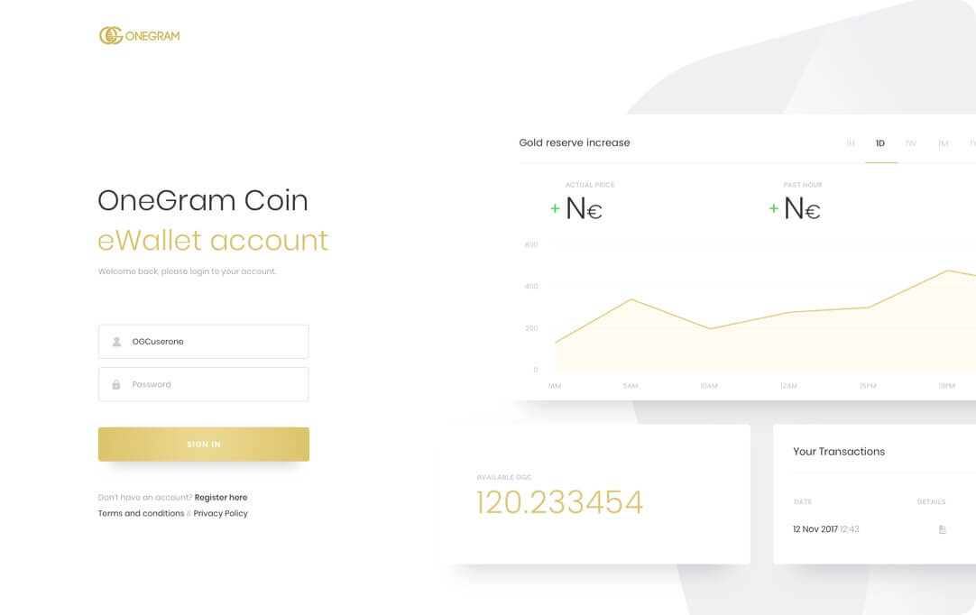 Landing page