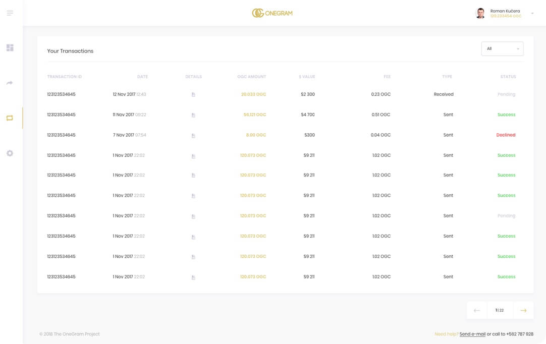 Landing page